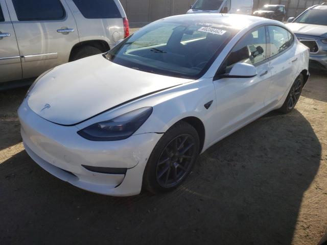 Salvage cars for sale at Los Angeles, CA auction: 2021 Tesla Model 3