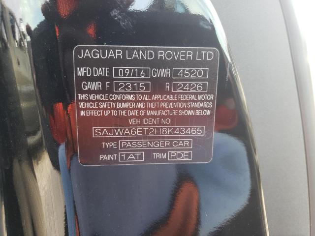 SAJWA6ET2H8K43465 Jaguar F-Type