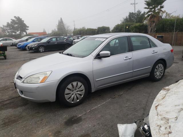 Salvage cars for sale from Copart San Martin, CA: 2003 Honda Accord EX