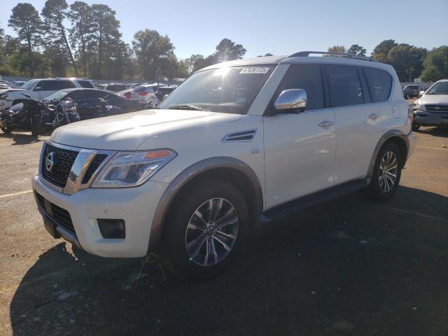 Salvage cars for sale from Copart Longview, TX: 2019 Nissan Armada SV