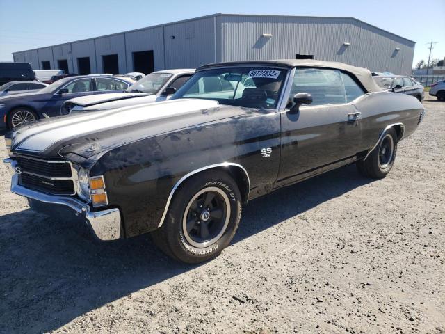 Chevrolet salvage cars for sale: 1971 Chevrolet Chevelle
