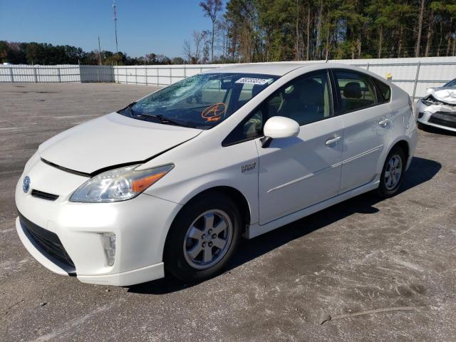 Salvage cars for sale from Copart Dunn, NC: 2012 Toyota Prius