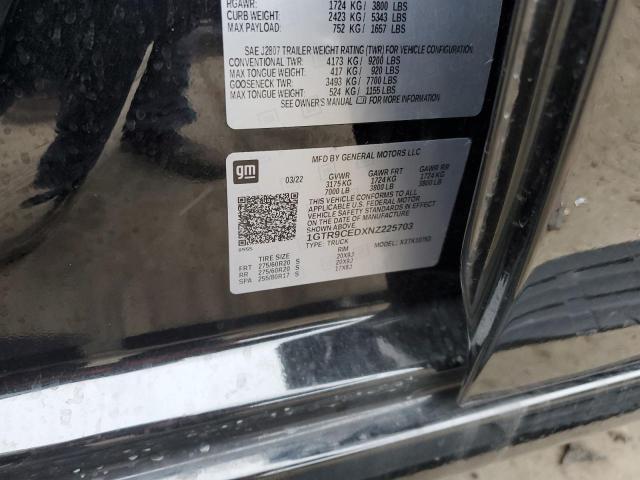 2022 GMC SIERRA LIM 1GTR9CEDXNZ225703