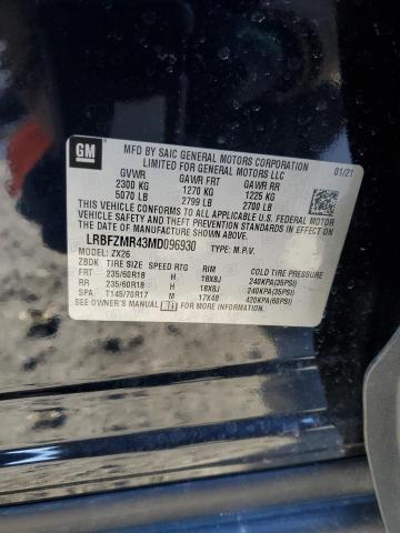 2021 BUICK ENVISION P - LRBFZMR43MD096930
