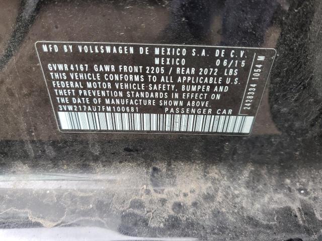 2015 VOLKSWAGEN GOLF - 3VW217AU7FM100681