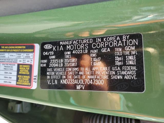 KNDJ33AU0L7047300 KIA SOUL EX