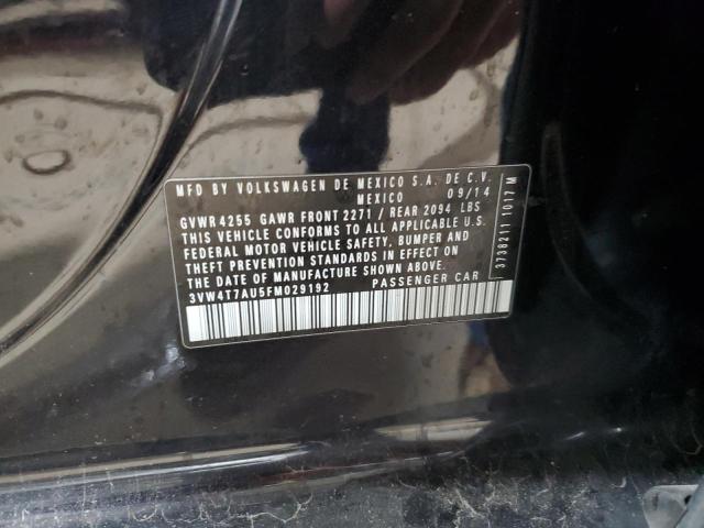 2015 VOLKSWAGEN GTI - 3VW4T7AU5FM029192