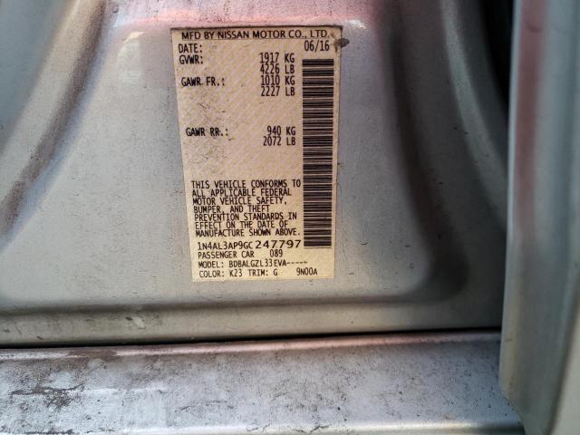 2016 NISSAN ALTIMA 2.5 - 1N4AL3AP9GC247797