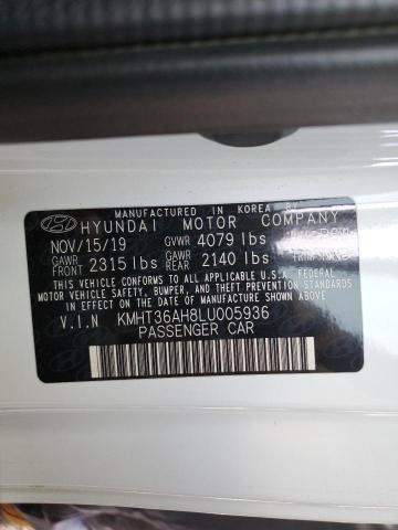 2020 HYUNDAI VELOSTER N KMHT36AH8LU005936