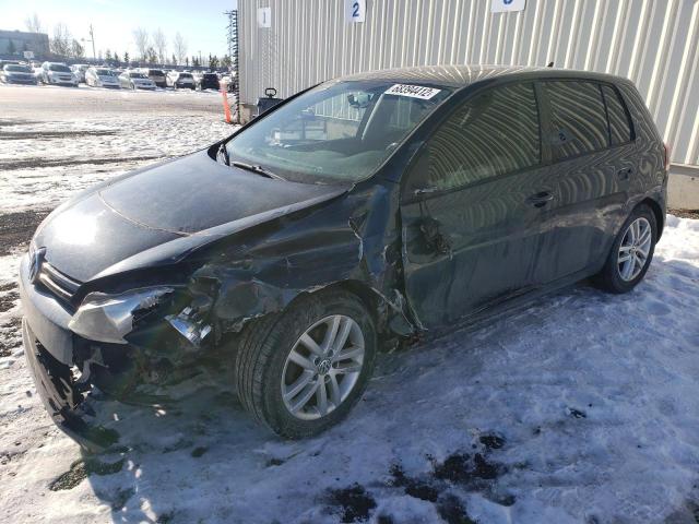 Salvage cars for sale from Copart Rocky View County, AB: 2010 Volkswagen Golf
