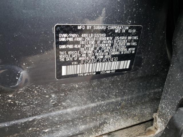 JF2SKARC2LH532430 Subaru Forester Sport