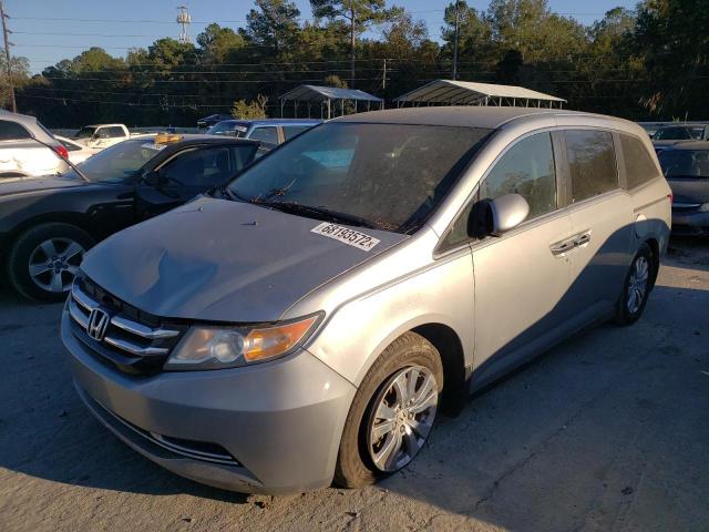Salvage cars for sale from Copart Savannah, GA: 2016 Honda Odyssey SE