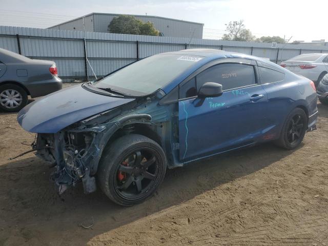 Salvage cars for sale from Copart Bakersfield, CA: 2012 Honda Civic SI