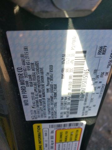 2015 FORD FUSION SE - 1FA6P0H71F5115165