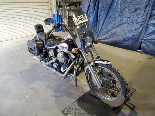 Salvage cars for sale from Copart Ellwood City, PA: 1998 Harley-Davidson Fxdwg Anni