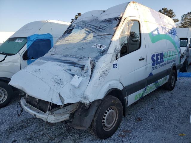 Salvage cars for sale from Copart Loganville, GA: 2016 Mercedes-Benz Sprinter 2500