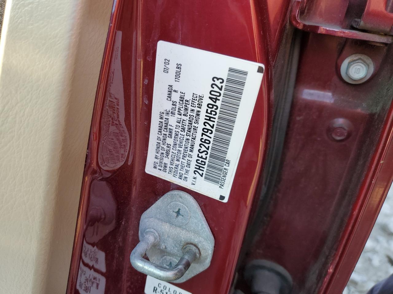 2002 Honda Civic - Image 12