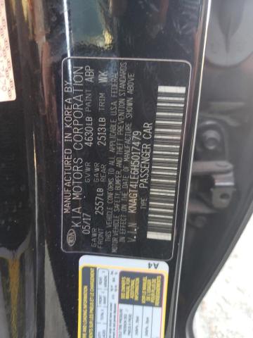 KNAGT4LE6H5017479 KIA OPTIMA HYBRID