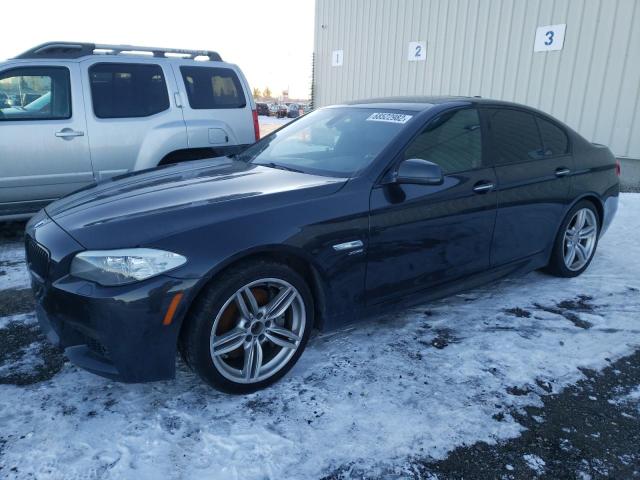 Salvage cars for sale from Copart Rocky View County, AB: 2012 BMW 550 XI