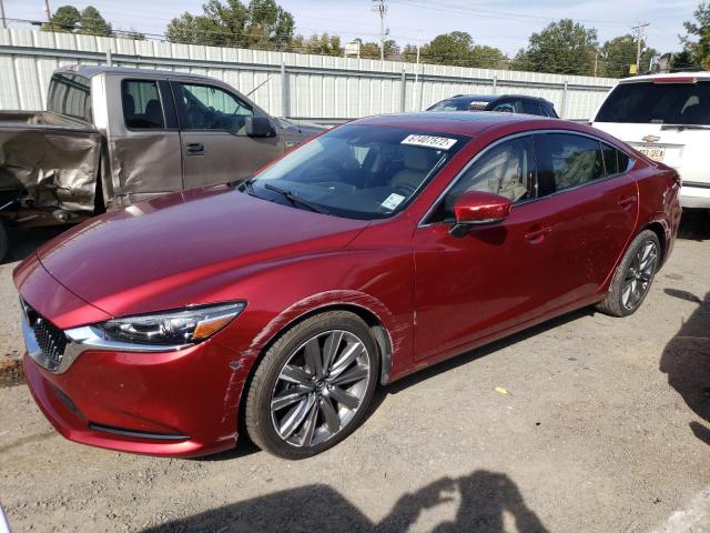 Salvage cars for sale at Shreveport, LA auction: 2018 Mazda 6 Grand Touring