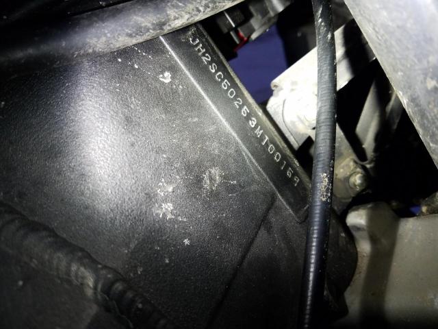 2003 HONDA CBR900 JH2SC50253M100159