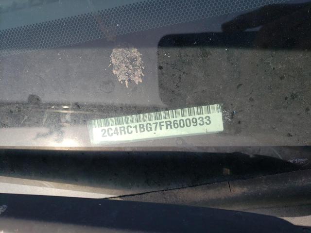 2015 CHRYSLER TOWN & COU - 2C4RC1BG7FR600933