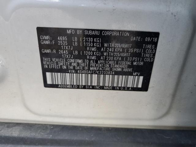 4S4BSAFC7K3233834 Subaru Outback 2.5i Premium