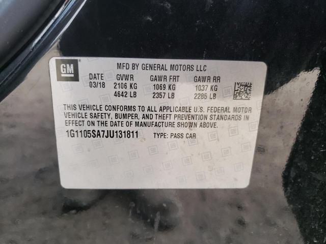 2018 CHEVROLET IMPALA LT - 1G1105SA7JU131811
