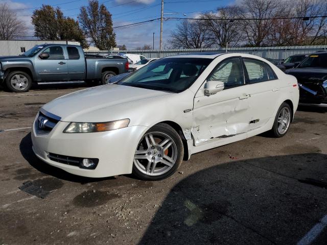 Salvage cars for sale from Copart Moraine, OH: 2008 Acura TL