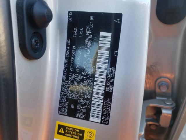 2015 LEXUS RX 450H 2T2BC1BA0FC009738