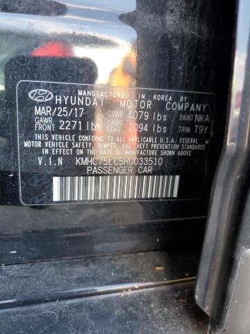 2017 HYUNDAI IONIQ SEL - KMHC75LC5HU033510