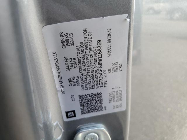 2021 GMC CANYON ELE 1GTG5CEN8M1168359