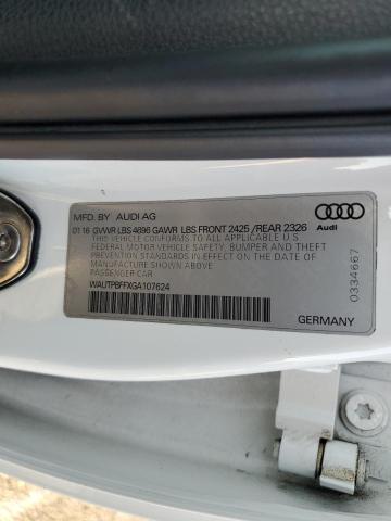 2016 AUDI A3 E-TRON WAUTPBFFXGA107624