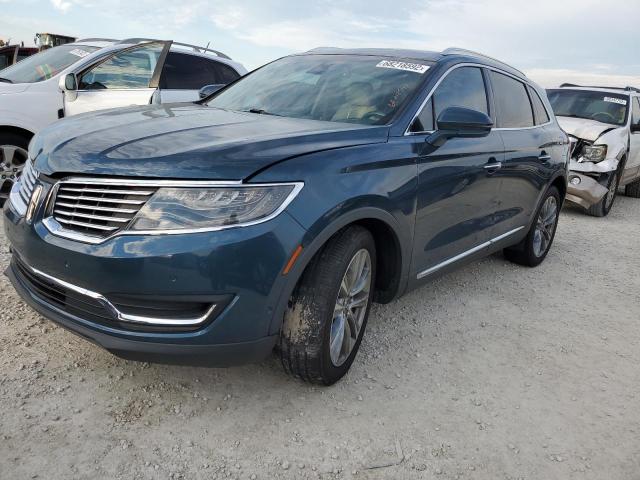Lincoln MKX salvage cars for sale: 2016 Lincoln MKX Reserv