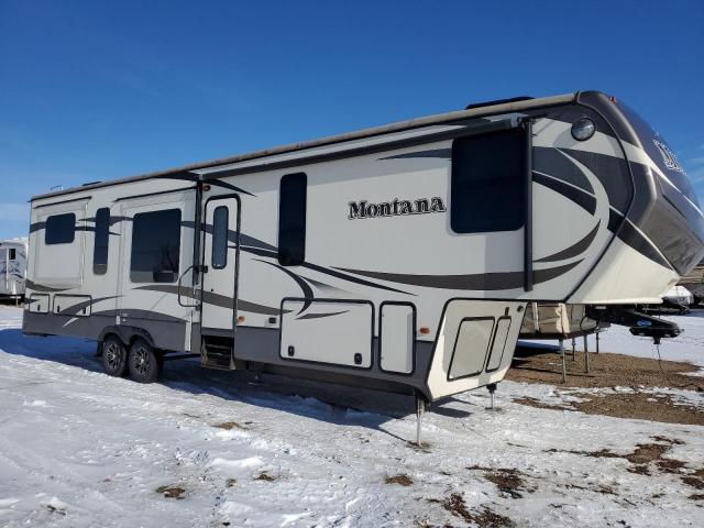 Montana 5th Wheel salvage cars for sale: 2016 Montana 5th Wheel
