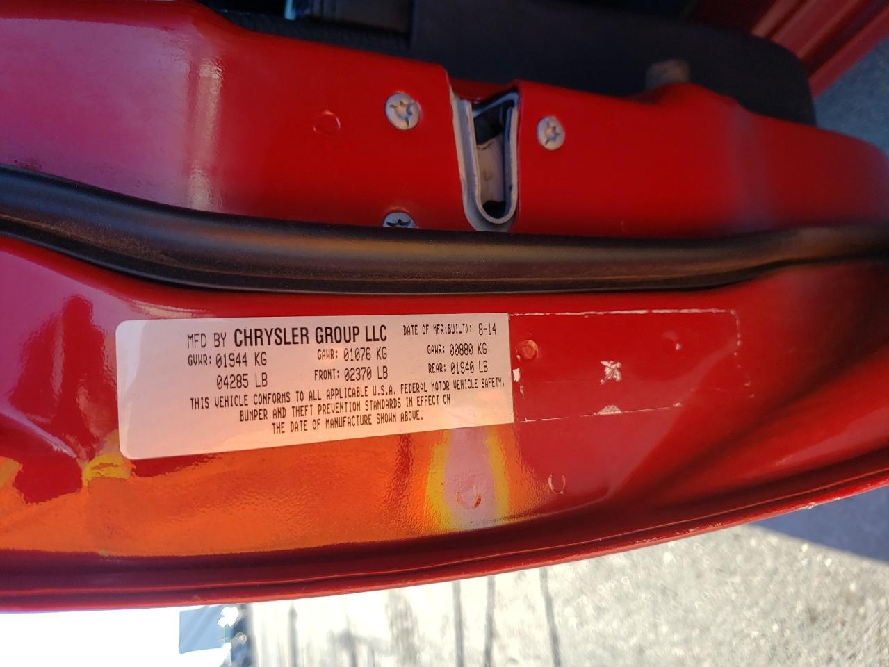 2015 Dodge Dart Gt VIN: 1C3CDFEB8FD112808 Lot: 71710773