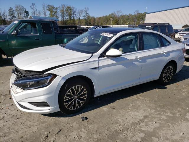 VIN: 3VWE57BU5KM160176 Auction: COPART Lot: 68146792 Location: SC - SPARTANBURG 3VWE57BU5KM160176 VOLKSWAGEN JETTA 2019 WHITE Photo 1