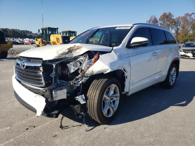 Salvage cars for sale from Copart Dunn, NC: 2015 Toyota Highlander