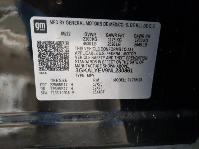 2022 GMC TERRAIN AT 3GKALYEV9NL230861