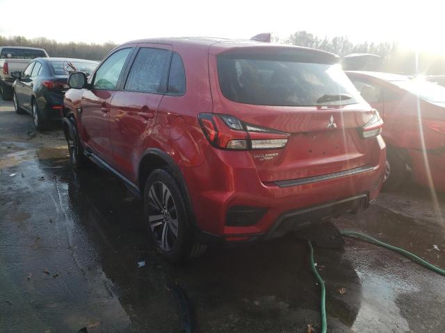  MITSUBISHI OUTLANDER 2020 Czerwony