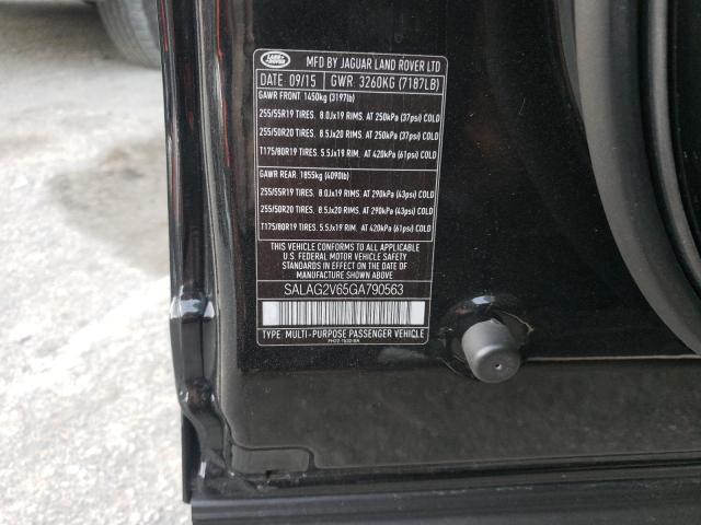 SALAG2V65GA790563 Land Rover LR4