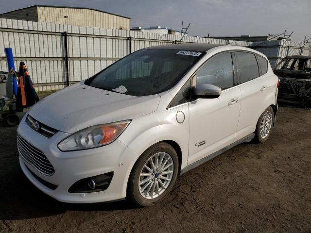 Salvage cars for sale from Copart Bakersfield, CA: 2015 Ford C-MAX Premium