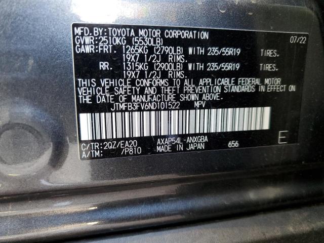 2022 TOYOTA RAV4 PRIME - JTMFB3FV6ND101522