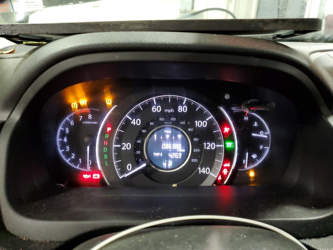 5J6RM4H51GL025916 HONDA CRV 2016