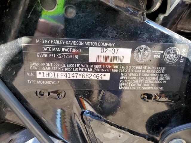 2007 HARLEY-DAVIDSON FLHT CLASS 1HD1FF4147Y682464