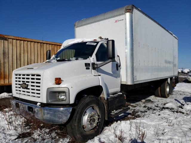 Salvage trucks for sale at Portland, MI auction: 2006 Chevrolet C7500 C7C042