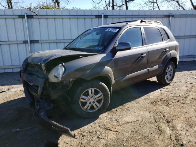 Salvage cars for sale from Copart West Mifflin, PA: 2007 Hyundai Tucson SE