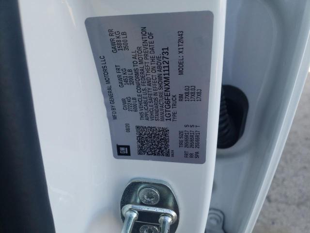 2021 GMC CANYON AT4 1GTG6FENXM1112731