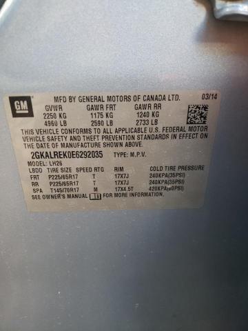 2GKALREK0E6292035 GMC Terrain
