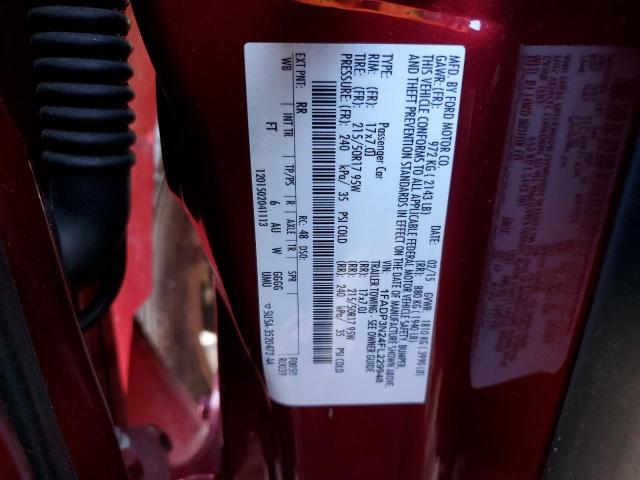 2015 FORD FOCUS TITA - 1FADP3N24FL229948